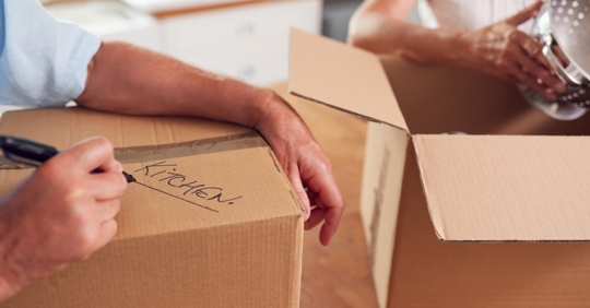 Naming and organizing a box