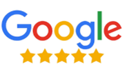 5 Stars on Google
